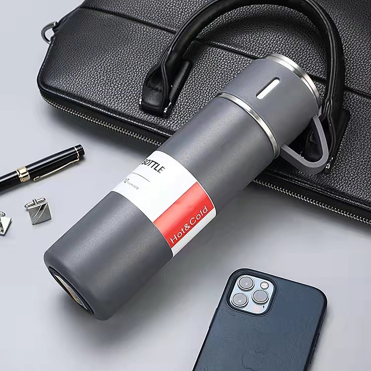 Business Gift Set Company Gift Event Stainless Steel Vacuum Flask — изображение 4