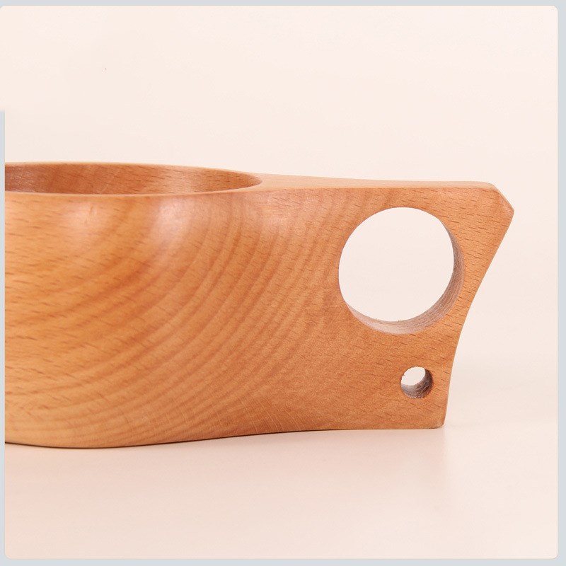Beech Cup Coffee Cup Finland Kuksa Wooden Cup — изображение 5