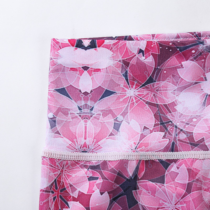 Sports gym printed yoga pants – Bild 5