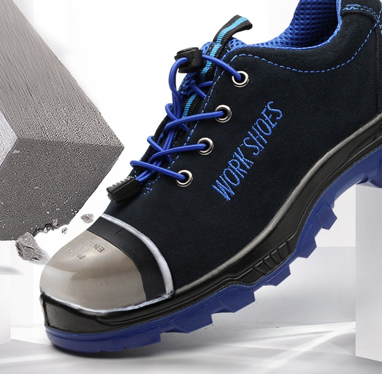 Safety shoes for men's safety shoes, anti puncture, puncture proof, injection molding, solid bottom, wearable and breathable shoes. - Image 4