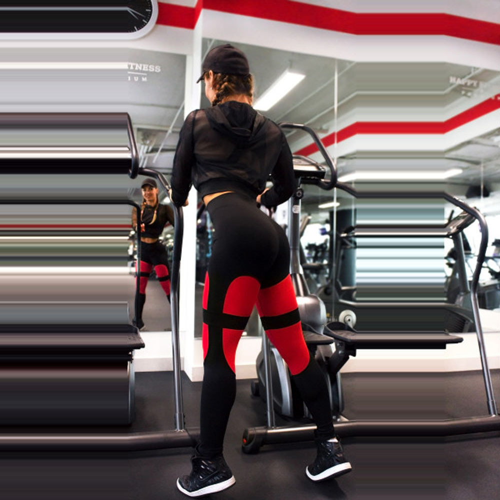 Women's yoga pants with mesh panel – Bild 5