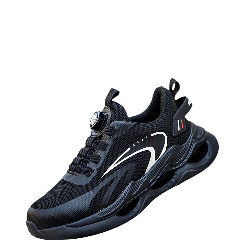 Men's Anti-smashing And Anti-penetration Steel Toe Cap Lightweight And Wear-resistant Work Shoes — изображение 7