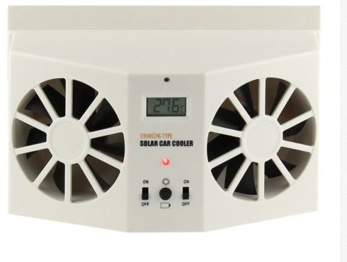2W Car Solar Exhaust Fan Solar Car Exhaust Fan Car With Solar Cooling Artifact - Image 6
