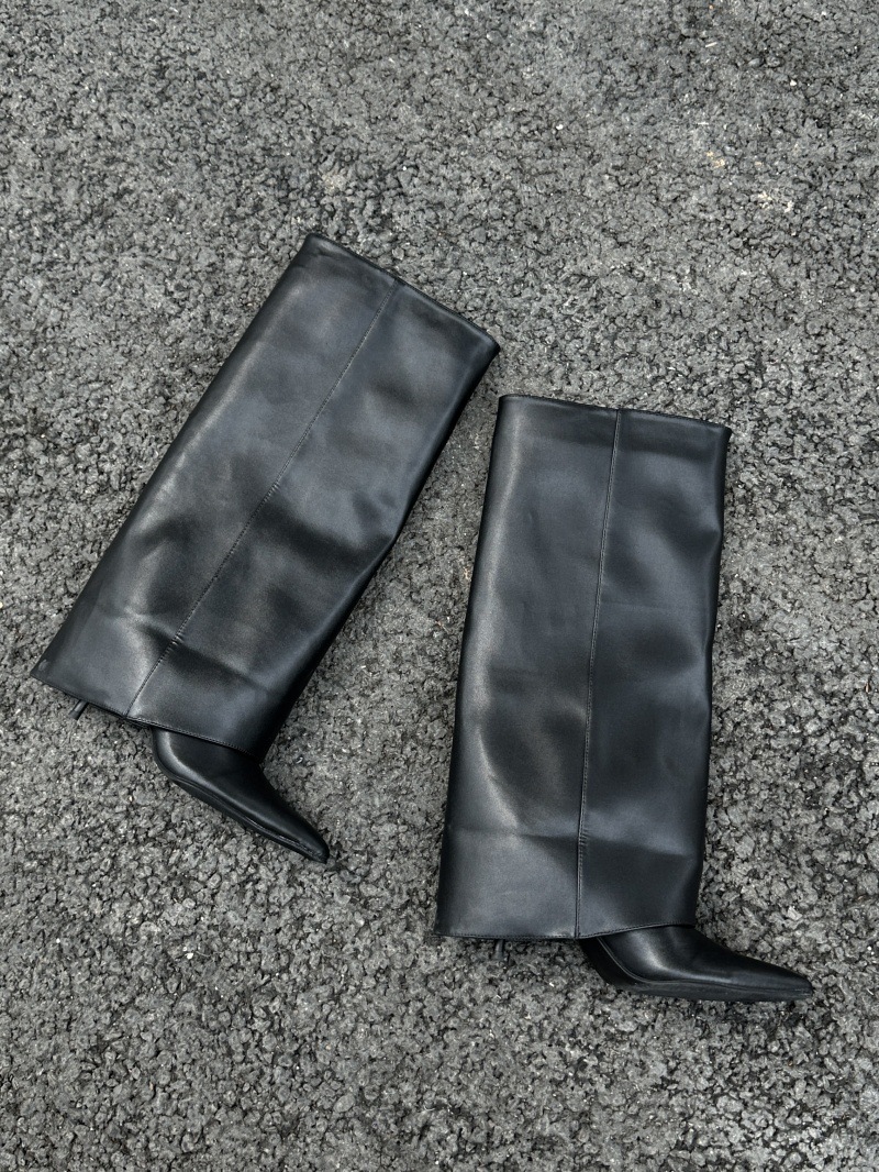 New Pointed High Heel Riding Boots - Image 6
