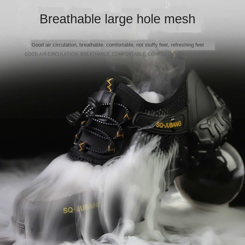 Men's anti-smash and anti-puncture safety shoes — изображение 2