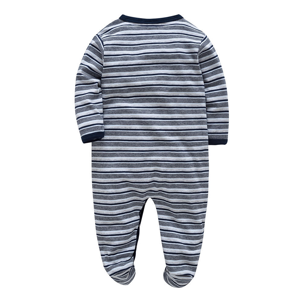 Striped new baby clothes - Image 2