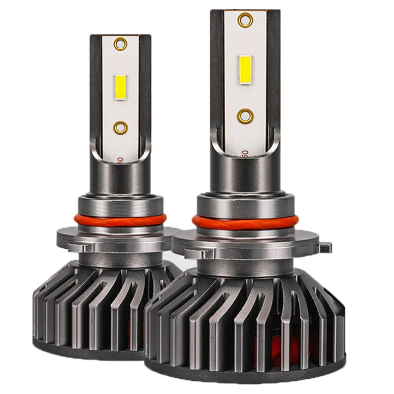 Car Headlight Monochromatic Two-color Three-color High Beam Low Beam Led Headlight High Power Bulb — изображение 4