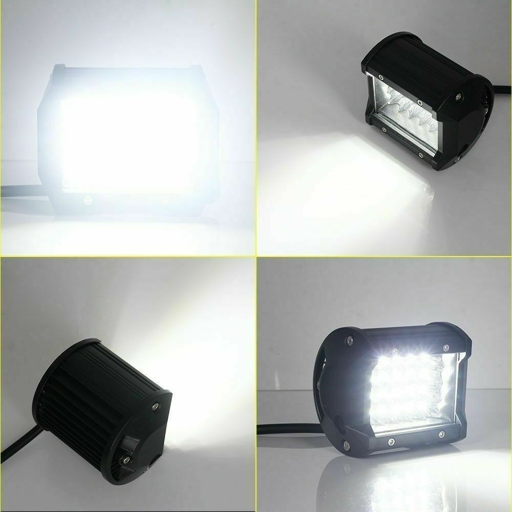 200W Working Light Spotlight Strip Light Cross Country Roof Spotlight - Image 3