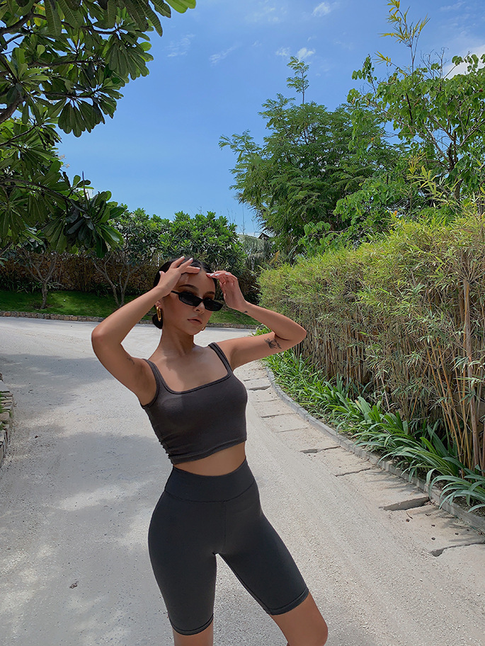 Yoga High Waist Running Cycling Pants – Bild 2