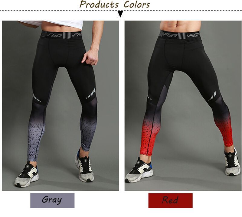 Men's Trousers Sweatpants Compression Pants Tight Yoga Pants — изображение 4