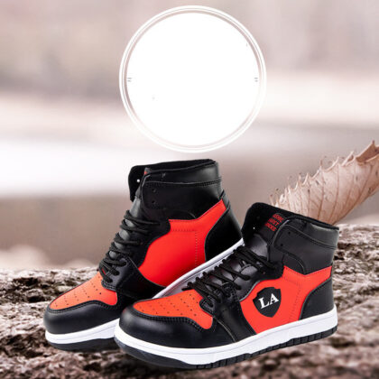 Anti-Smash And Anti-Stab Rubber-Soled Safety Shoes