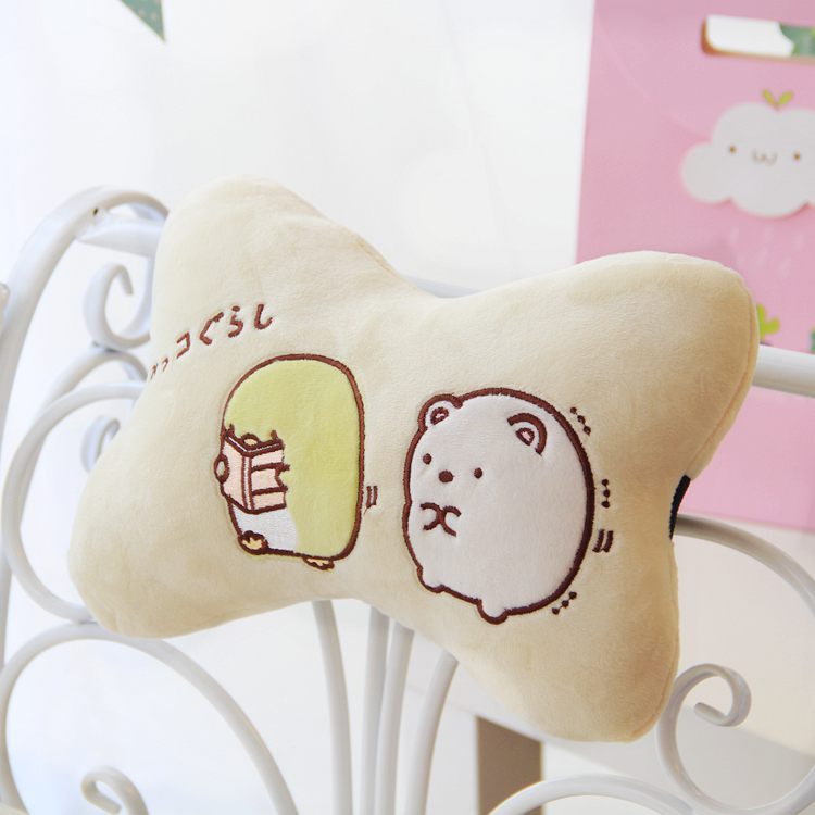 Car Headrest Neck Pillow Four Seasons Car Bone Pillow With Cover Car Pillow – Bild 2