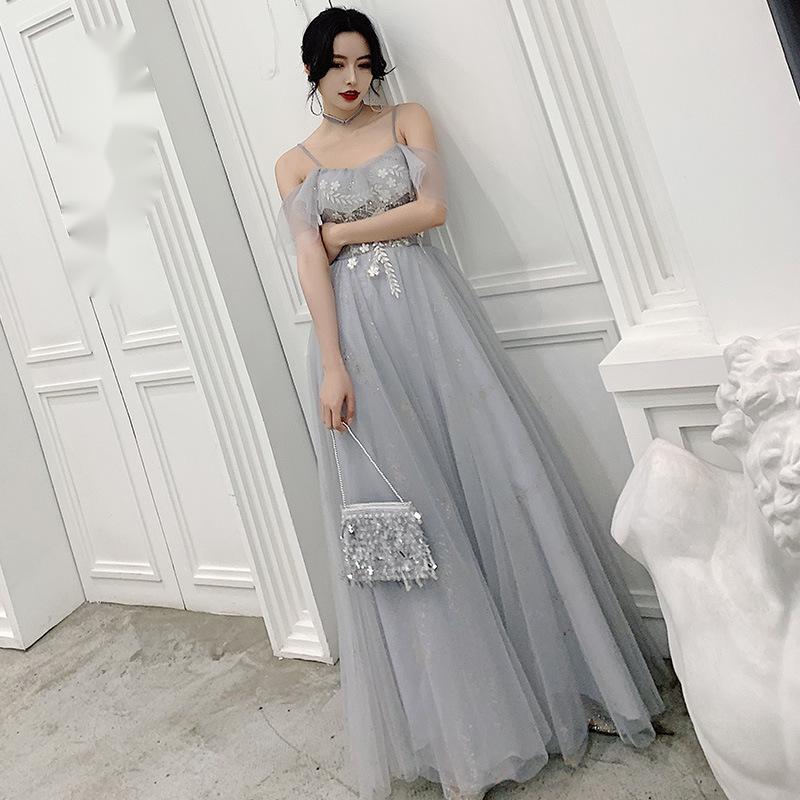 Grey bridesmaid dress — изображение 3