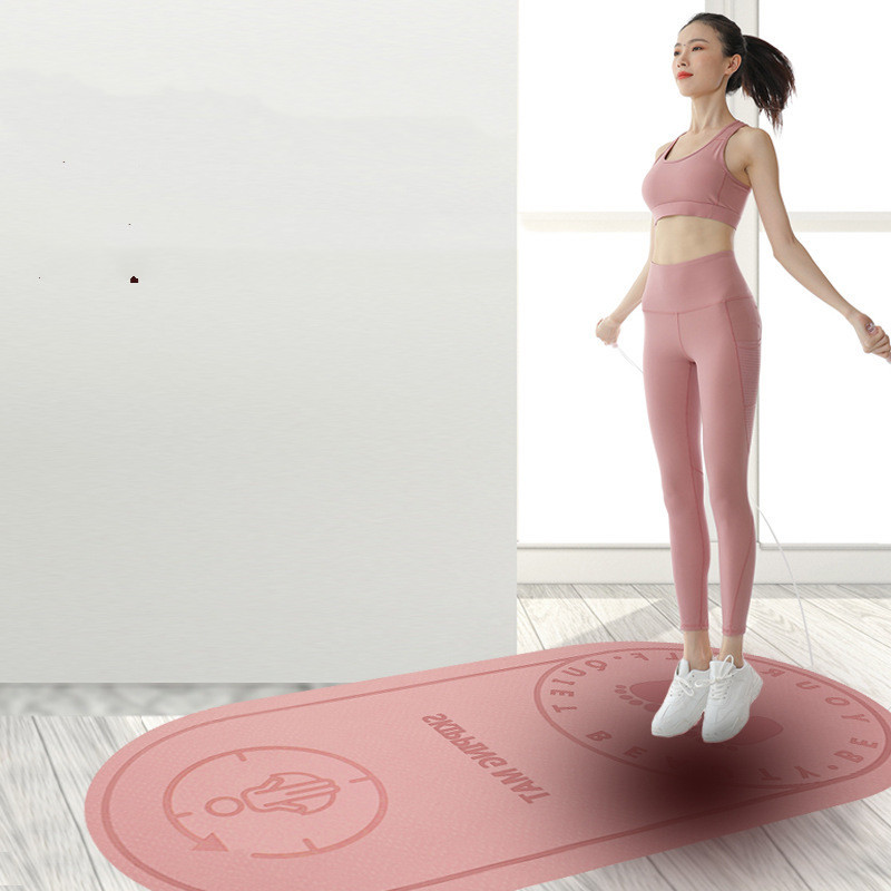 Non-Slip Mat Sound Insulation Shock Absorption High Density Indoor Fitness Yoga Mat - Image 5