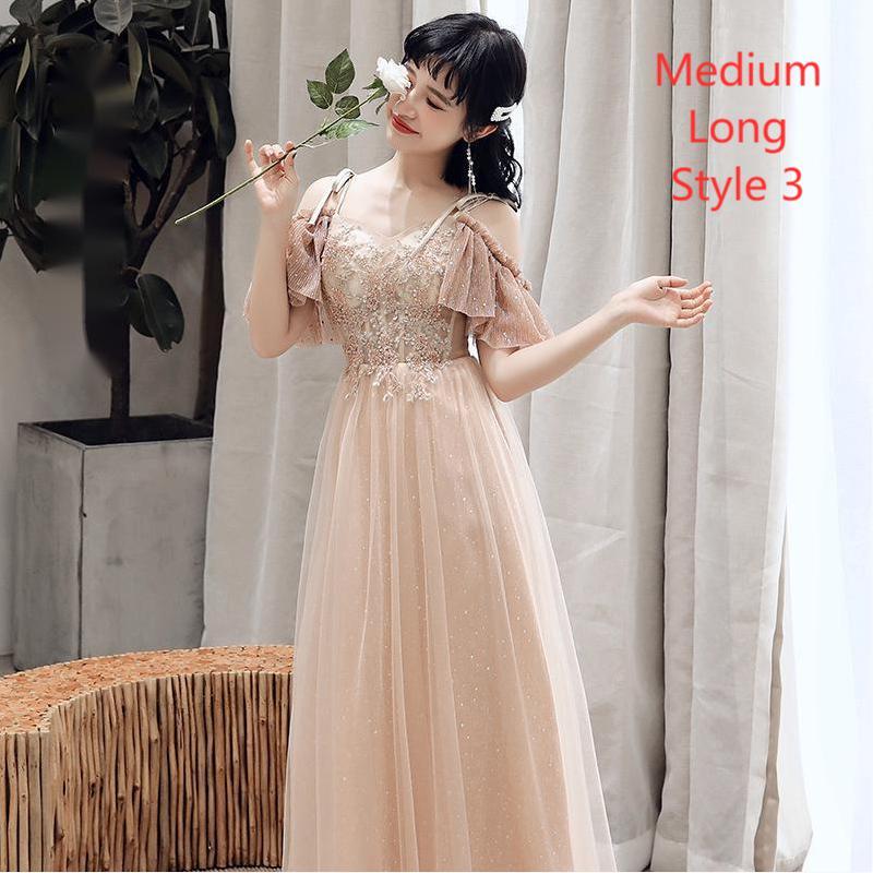 Bridesmaid Dress Temperament Sisterhood Wedding Dresses — изображение 4