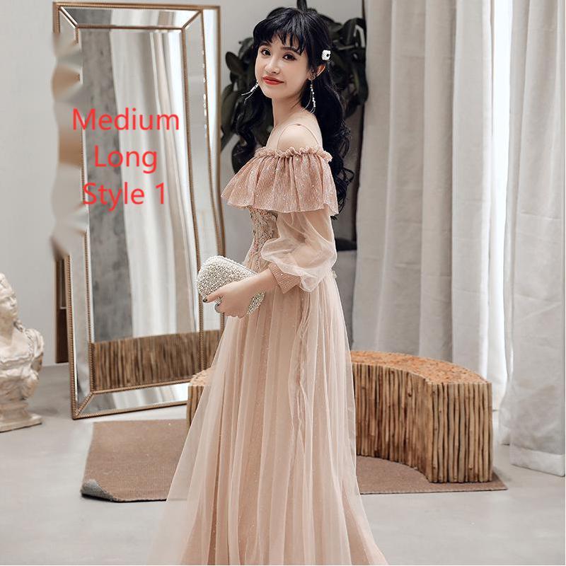 Bridesmaid Dress Temperament Sisterhood Wedding Dresses — изображение 2