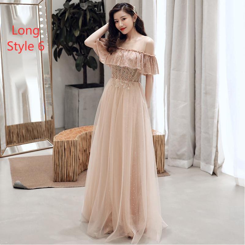 Bridesmaid Dress Temperament Sisterhood Wedding Dresses — изображение 7