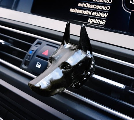 Car Doberman Car Interior Decoration Aromatherapy Decoration — изображение 7