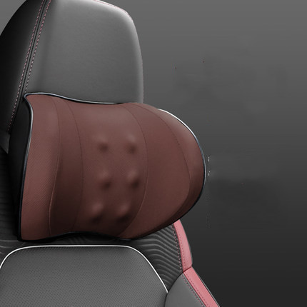 Massage Pillow Car Headrest Pillows Interior Auto Head Neck Lumbar Cushion Universal for Head Neck Waist Support Pads - Image 2