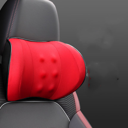 Massage Pillow Car Headrest Pillows Interior Auto Head Neck Lumbar Cushion Universal for Head Neck Waist Support Pads - Image 3