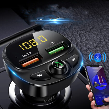 Hyundai Car New Car Bluetooth Car Charger Dual USB Car Cigarette Lighter