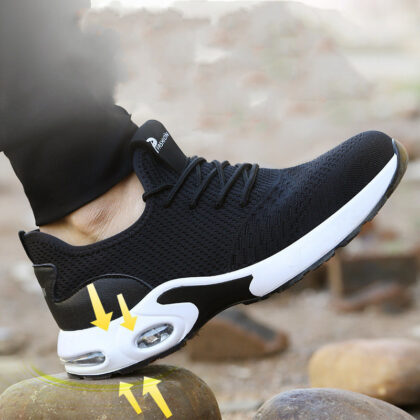 Breathable Lightweight Anti-Smash Safety Shoes