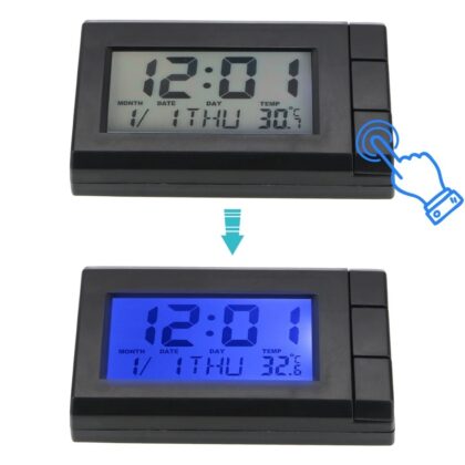 Car Automobile Digital Clock Mini Auto Watch