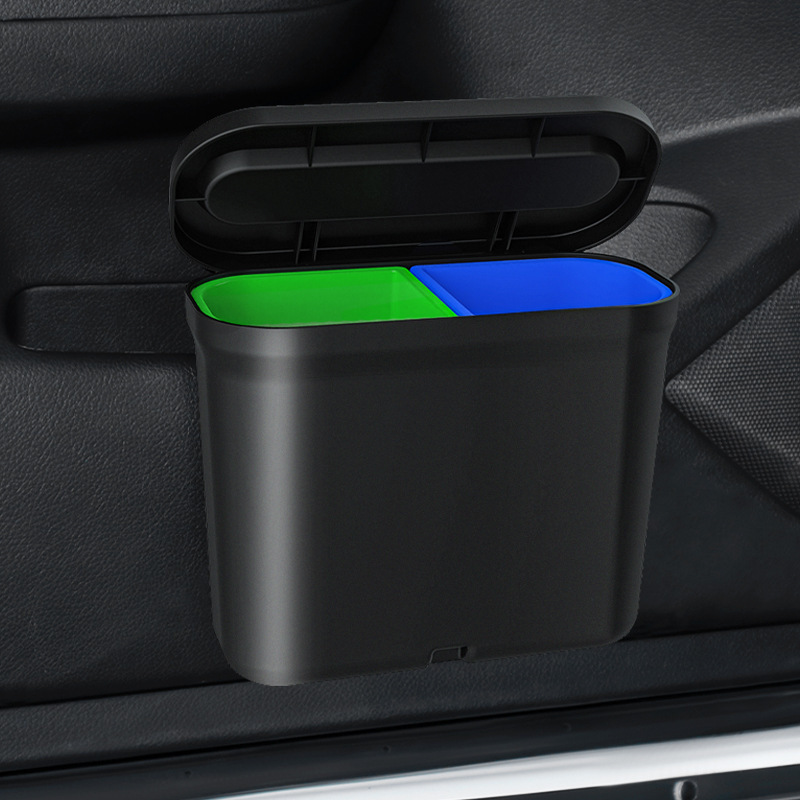 Suspended Vehicle-Mounted Trash Can In-Car Multifunctional Trash Can For Creative Vehicles
