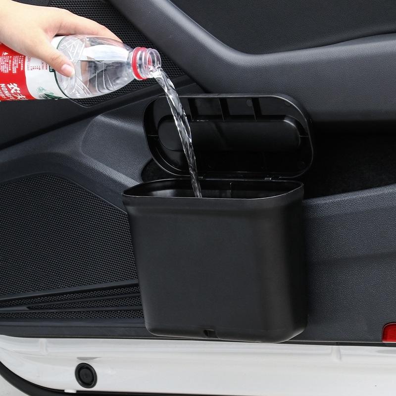 Suspended Vehicle-Mounted Trash Can In-Car Multifunctional Trash Can For Creative Vehicles - Image 2