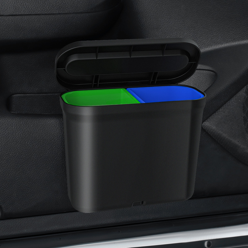 Suspended Vehicle-Mounted Trash Can In-Car Multifunctional Trash Can For Creative Vehicles - Image 5