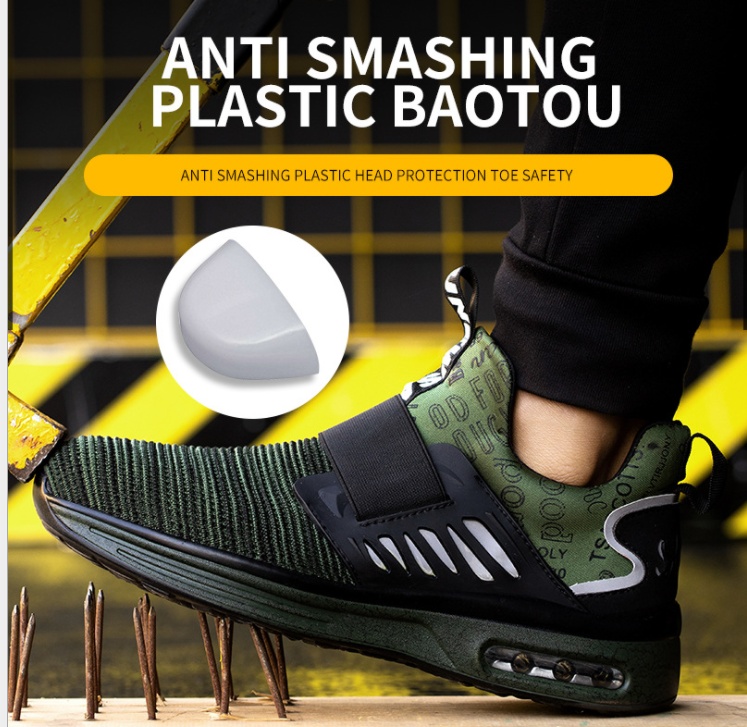 Men's Safety Shoes, Anti-Smash And Anti-Puncture – Bild 4
