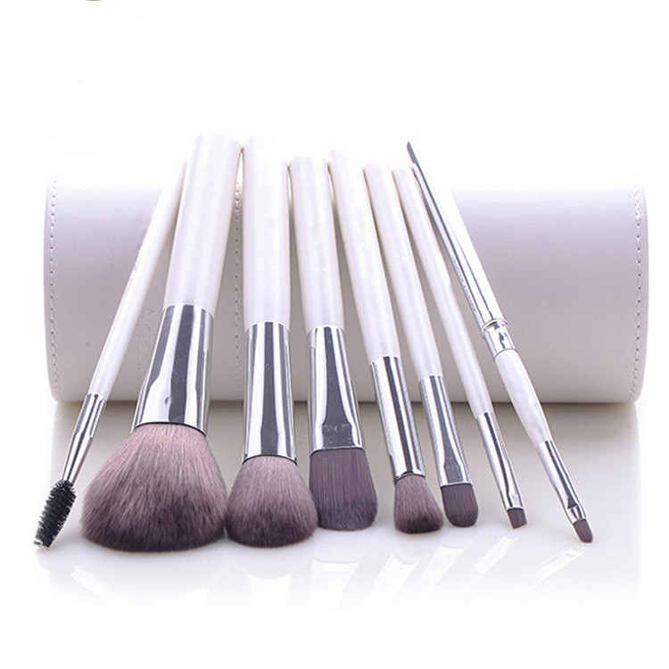 New 8 Makeup Brush Set, Eye Shadow, Blush, Foundation Brush, Makeup And Beauty Tools — изображение 3