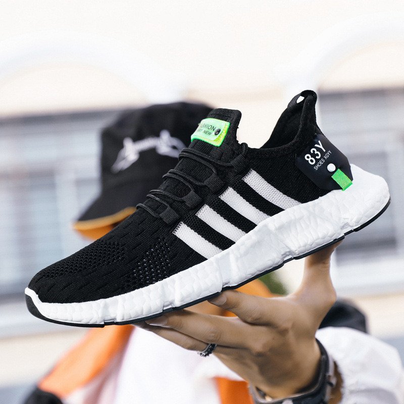 Flying Woven Shoes Sports Shoes Men's Casual Shoes Mesh Breathable - Image 7