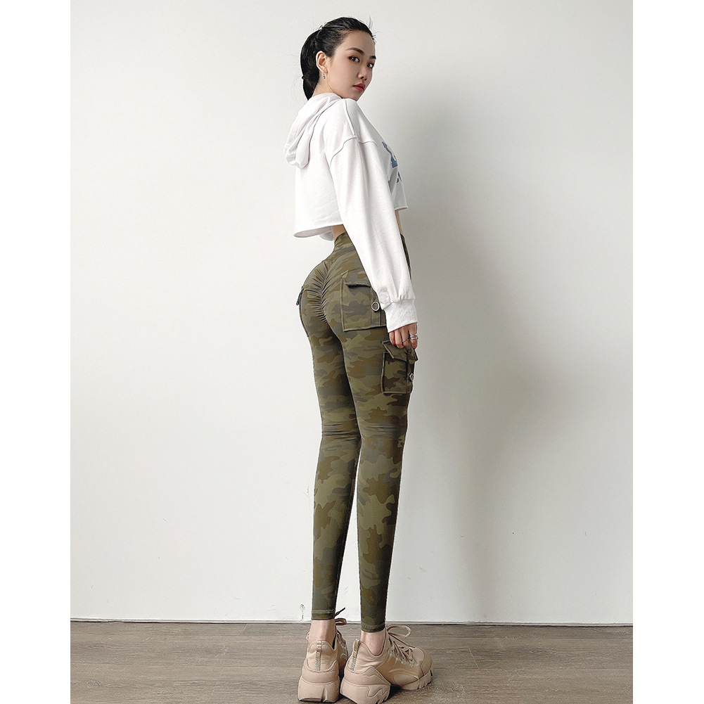 Net Red Skinny Hips Yoga Pants — изображение 4