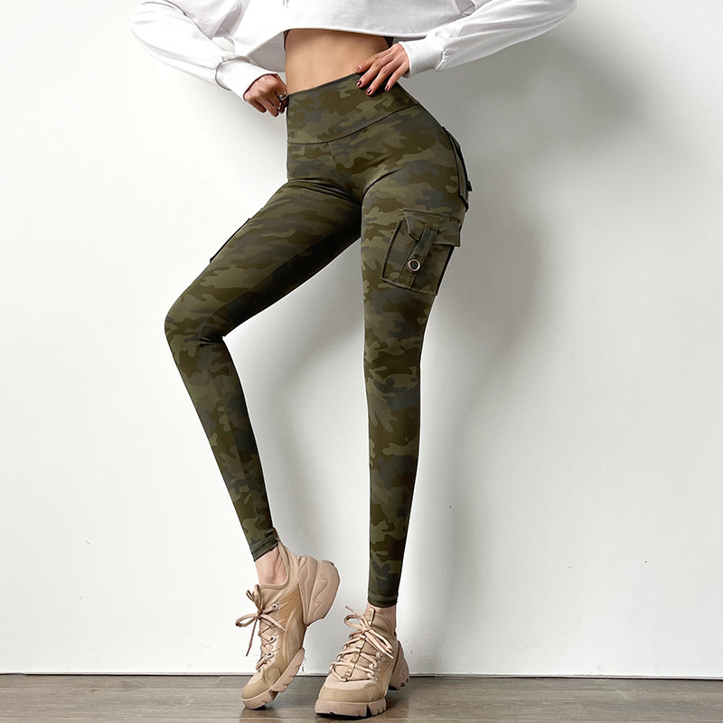 Net Red Skinny Hips Yoga Pants — изображение 5