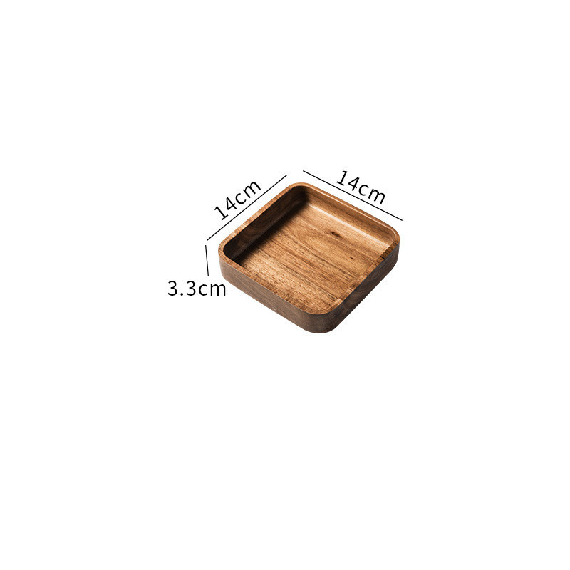 Breakfast Plate, Fruit Plate, Wooden Western Food Plate — изображение 4