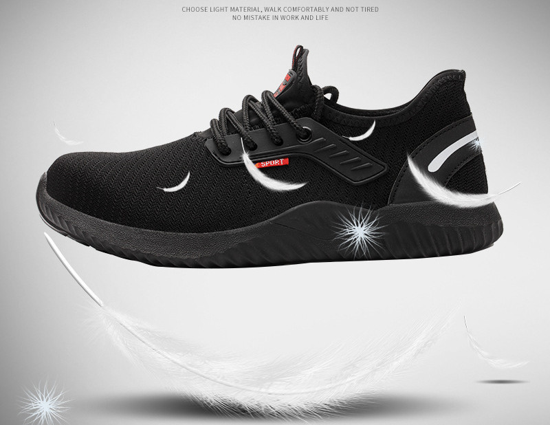Breathable Safety Shoes Anti-smashing Work Safety Shoes — изображение 10