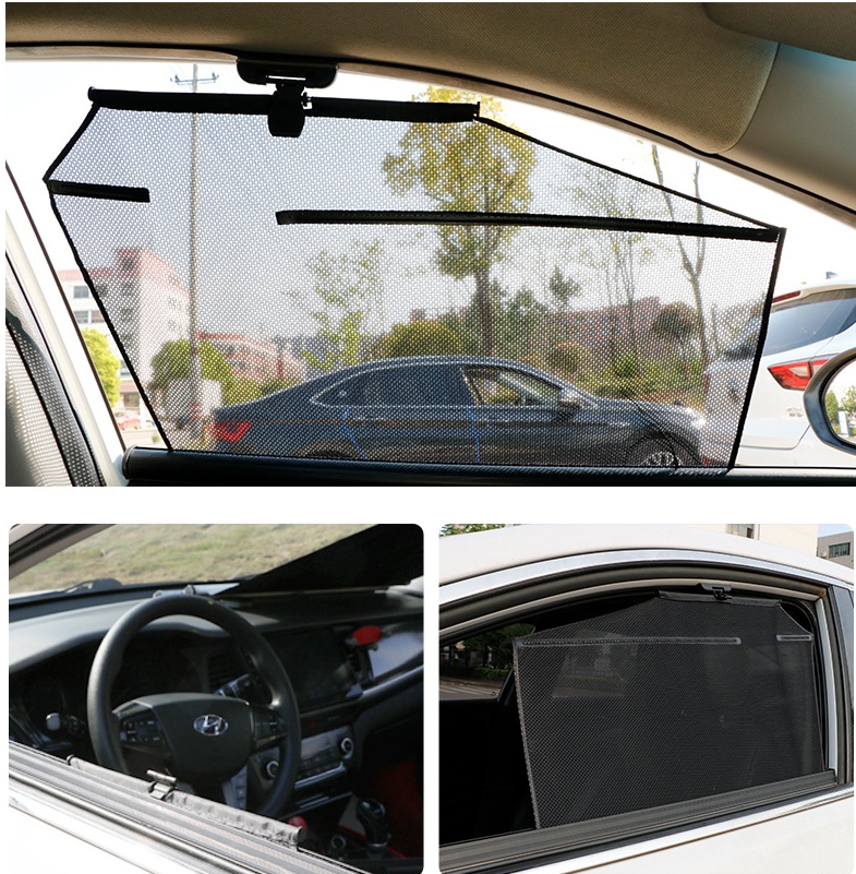 Auto Curtains For Cars, Auto Retractable Sunshade With Glass Lifting — изображение 4