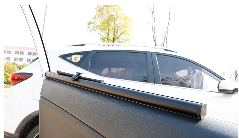 Auto Curtains For Cars, Auto Retractable Sunshade With Glass Lifting — изображение 5