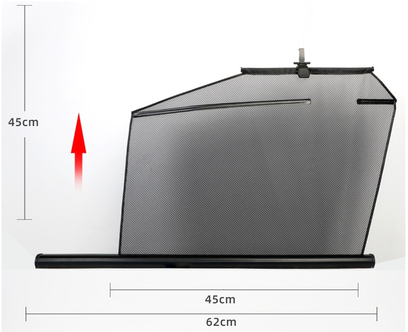 Auto Curtains For Cars, Auto Retractable Sunshade With Glass Lifting — изображение 6