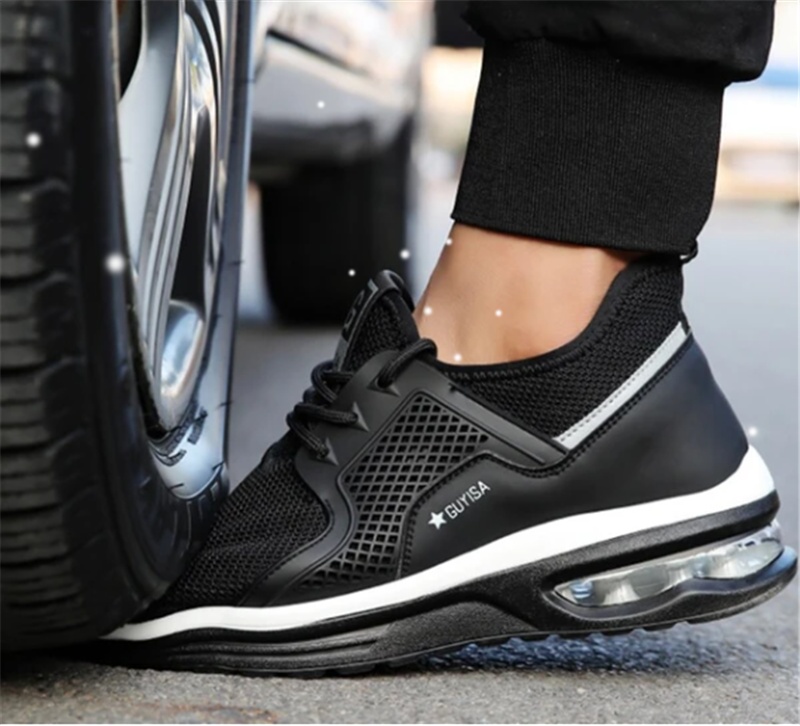 Safety Shoes Anti-smashing And Anti-piercing Flying Woven Safety Shoes — изображение 5