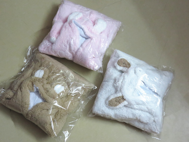 Baby Bear Animal Romper, Baby One-piece Quilted Autumn And Winter Children — изображение 8