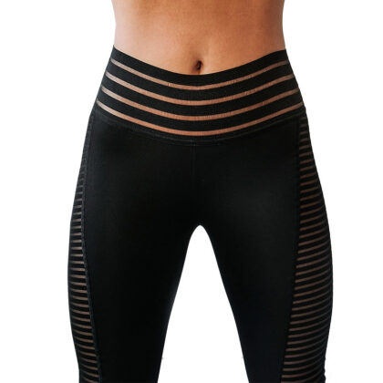 Yoga Pants Mesh Stitching Cross-border Fitness Pants