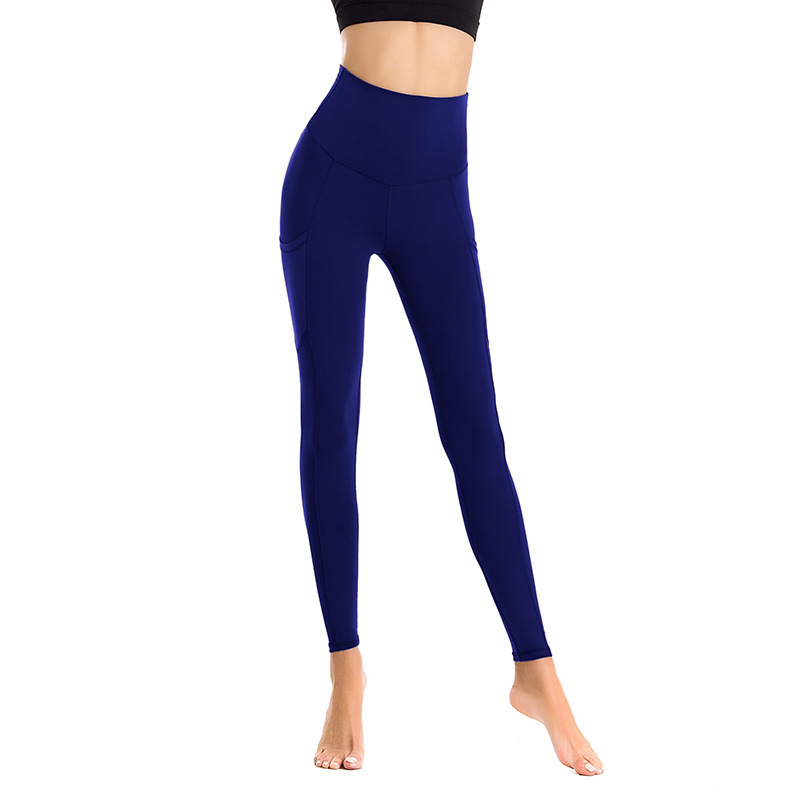 High Waist Fitness Pants Women Stretch Tight Sports Yoga Pants — изображение 4