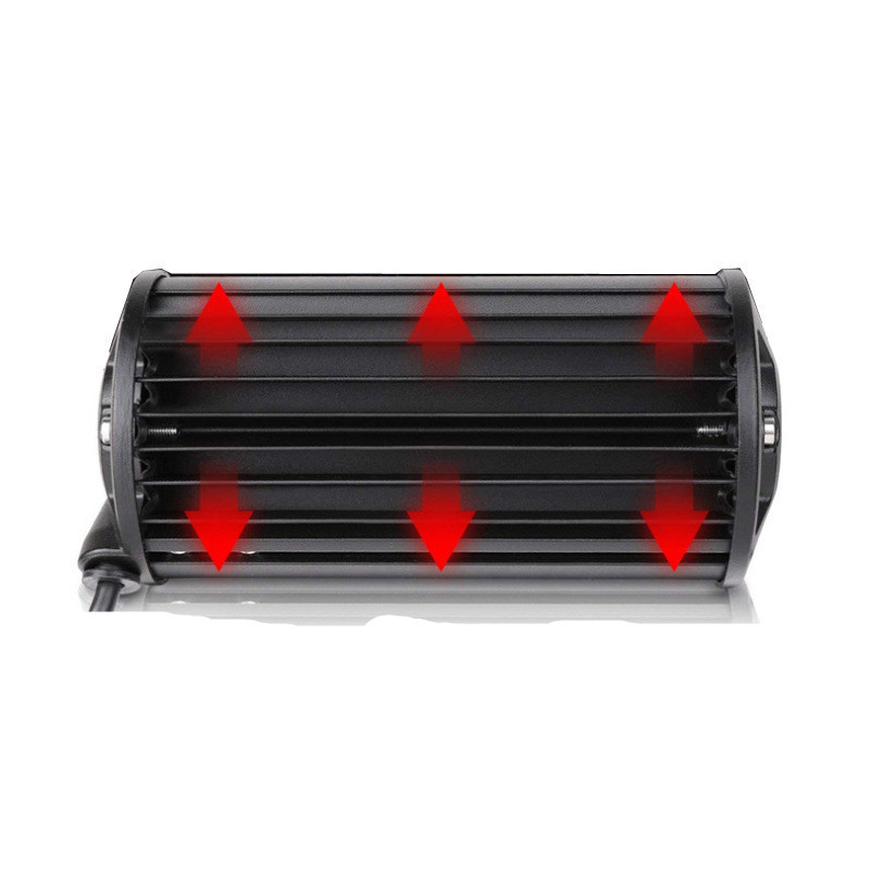 Factory Direct Cross-Border Special For Car Led Headlights Miki 4 Row 144W Work Light Off-Road Car Roof Front Bumper Spotlight - Image 2