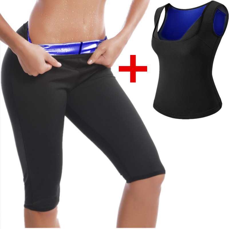 European And American Women's Abdomen Waist Belt Fitness Clothes Yoga Body Shaping Pants — изображение 4