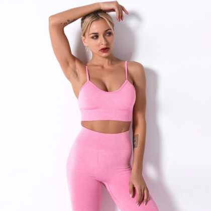 Explosive Sports Suit Fitness Seamless Women'S Spot Yoga Women'S Summer Yoga Pants New Pants