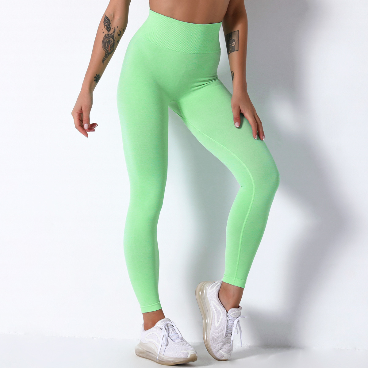 Explosive Sports Suit Fitness Seamless Women'S Spot Yoga Women'S Summer Yoga Pants New Pants - Image 8