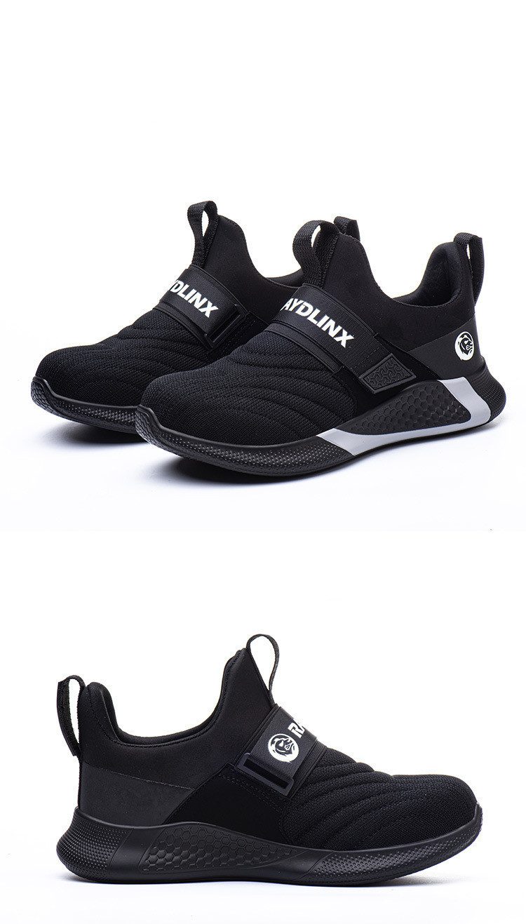 Lightweight Working Women'S Steel Toe Cap Anti-Smashing And Anti-Piercing Safety Shoes - Image 4