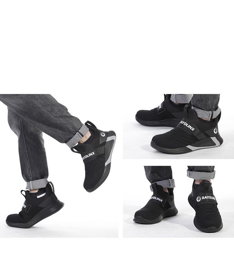 Lightweight Working Women'S Steel Toe Cap Anti-Smashing And Anti-Piercing Safety Shoes - Image 2